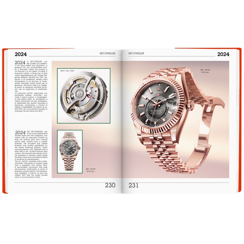 Moderne und Vintage-Rolex-Enzyklopädiebücher