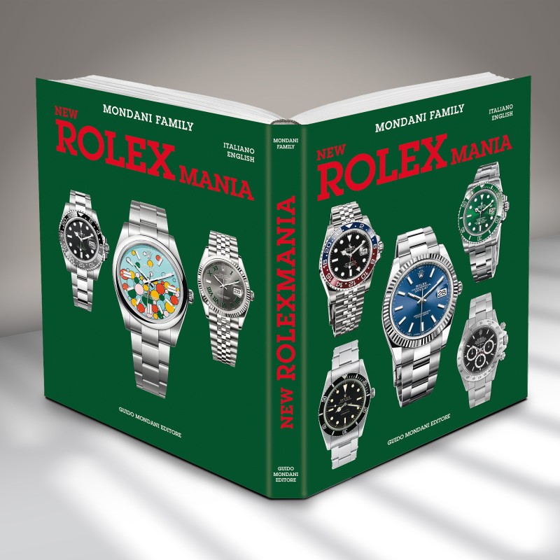 Libro su tutti i modelli orologi Rolex, libro regalo