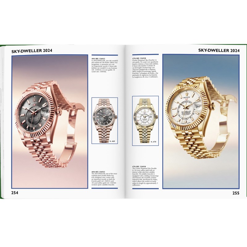 Libro su tutti i modelli orologi Rolex, libro regalo