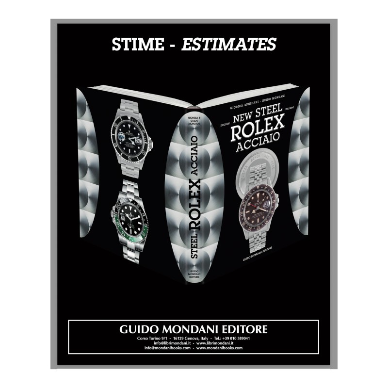 Livre sur les montres Rolex en acier modernes et vintage