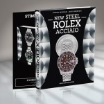 Livre sur les montres Rolex en acier modernes et vintage