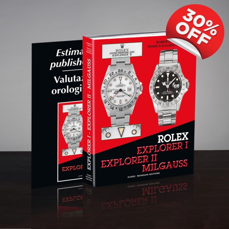 Libro di orologi Rolex Explorer I, Explorer II e Milgauss