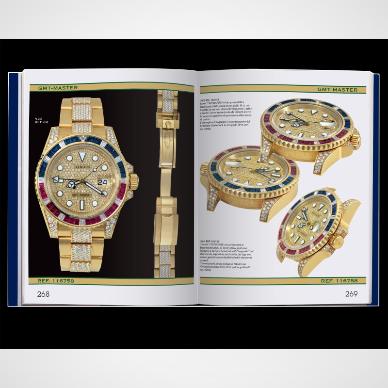 Buch über moderne und Vintage-Rolex-Uhren aus Gold und Platin