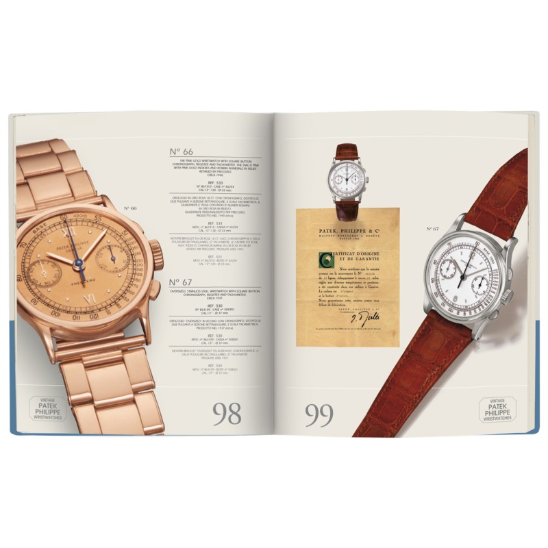 Libro per collezionisti di orologi Vintage Patek Philippe