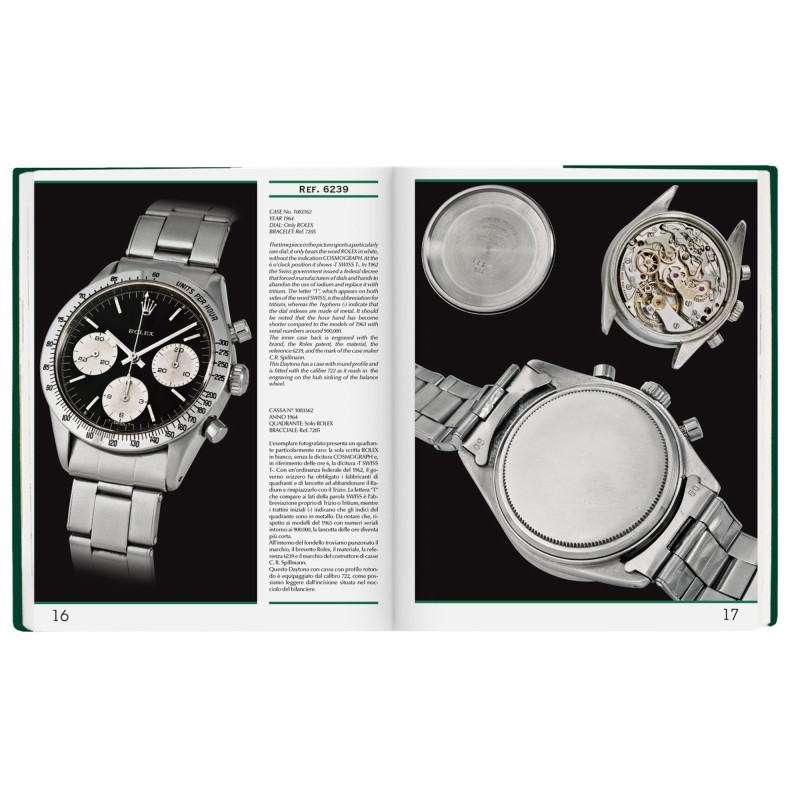 Libro Daytona con movimento a carica manuale