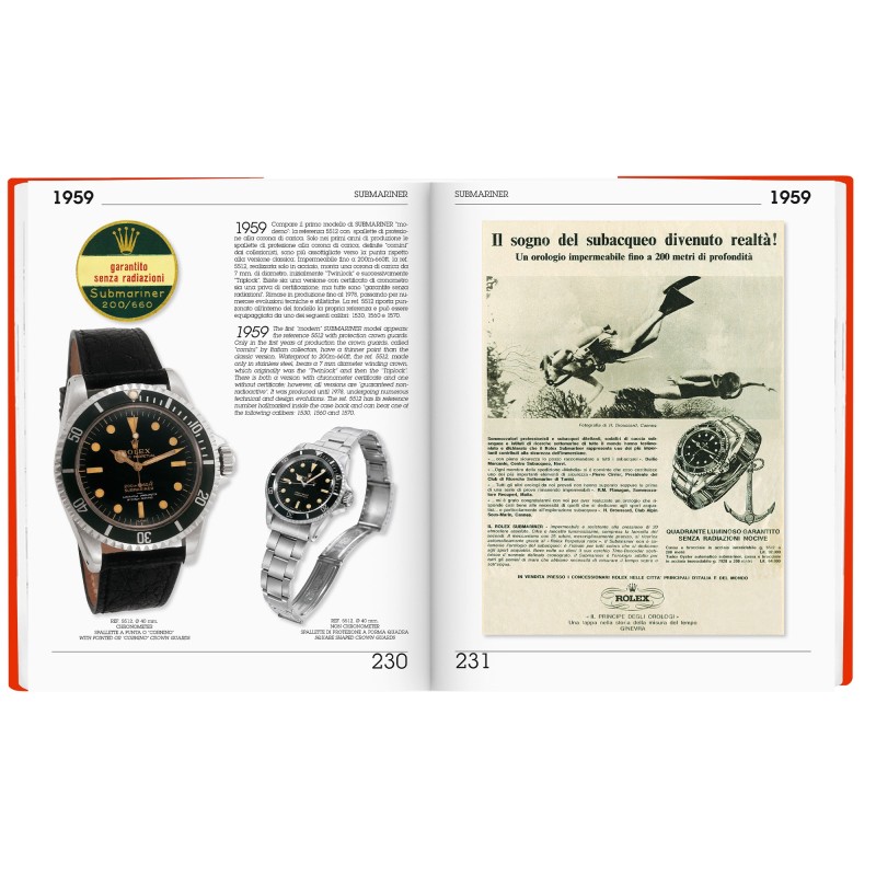 Moderne und Vintage-Rolex-Enzyklopädiebücher
