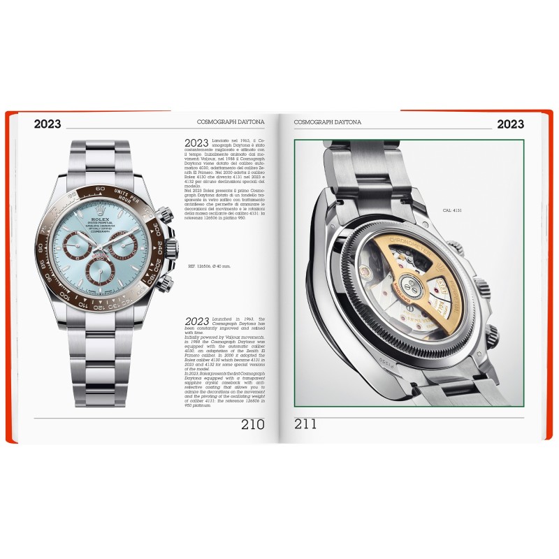 Moderne und Vintage-Rolex-Enzyklopädiebücher