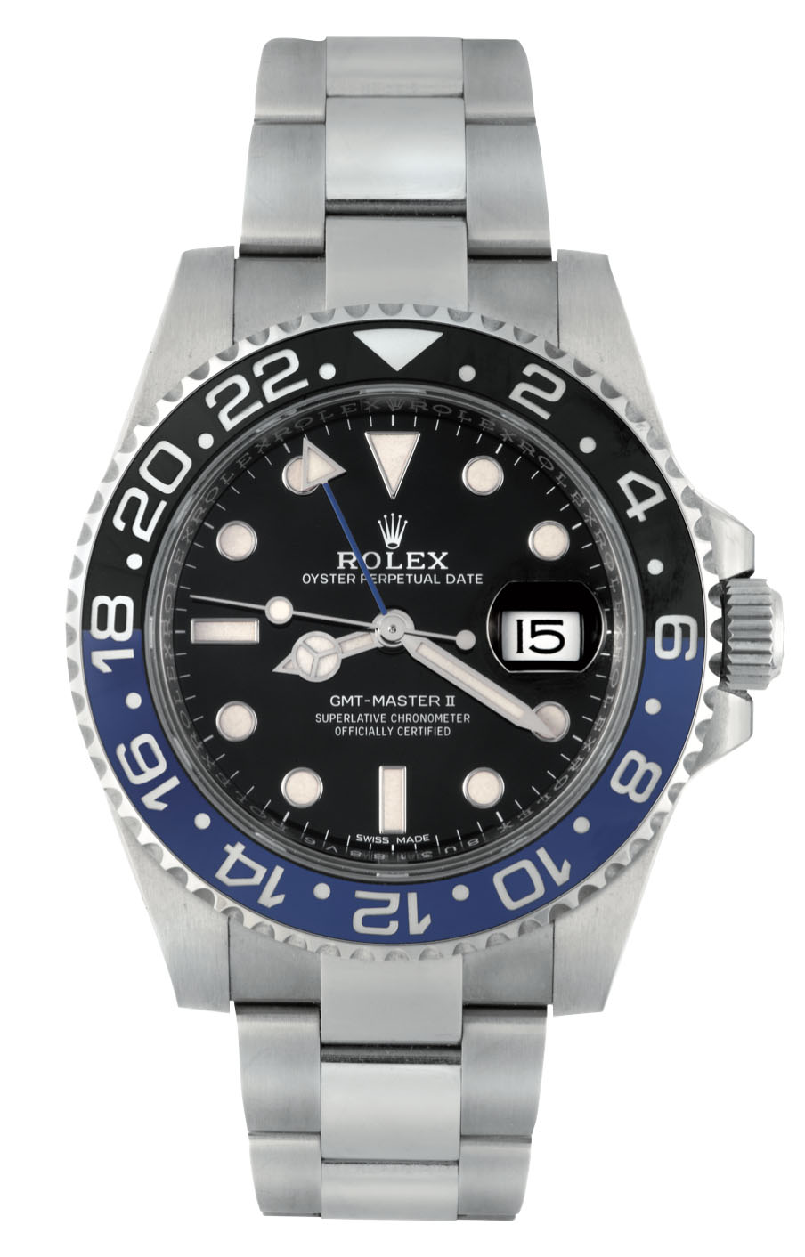 BATMAN Surnom pour le montre Rolex