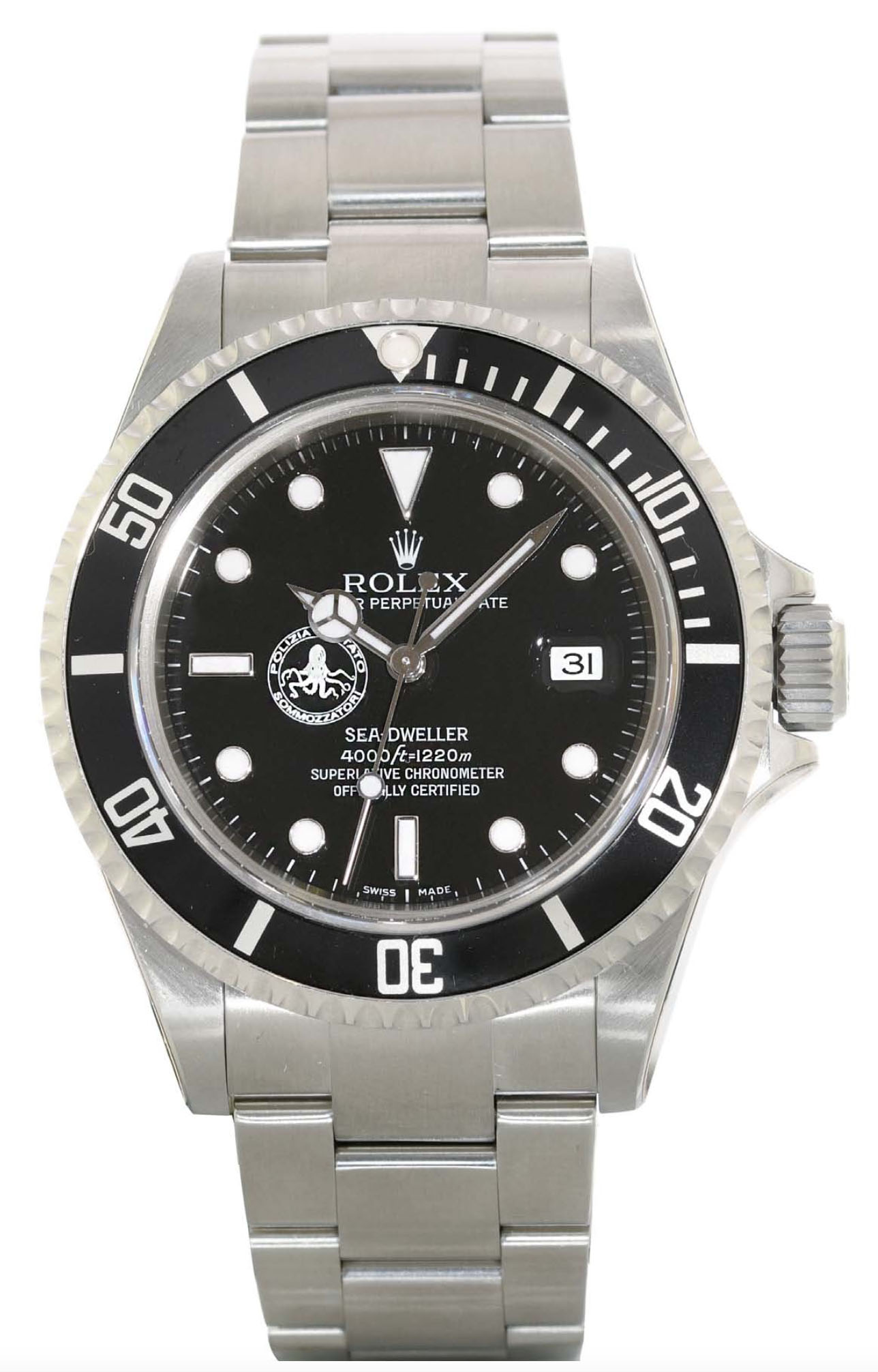 POLIPETTO Surnom pour le montre Rolex