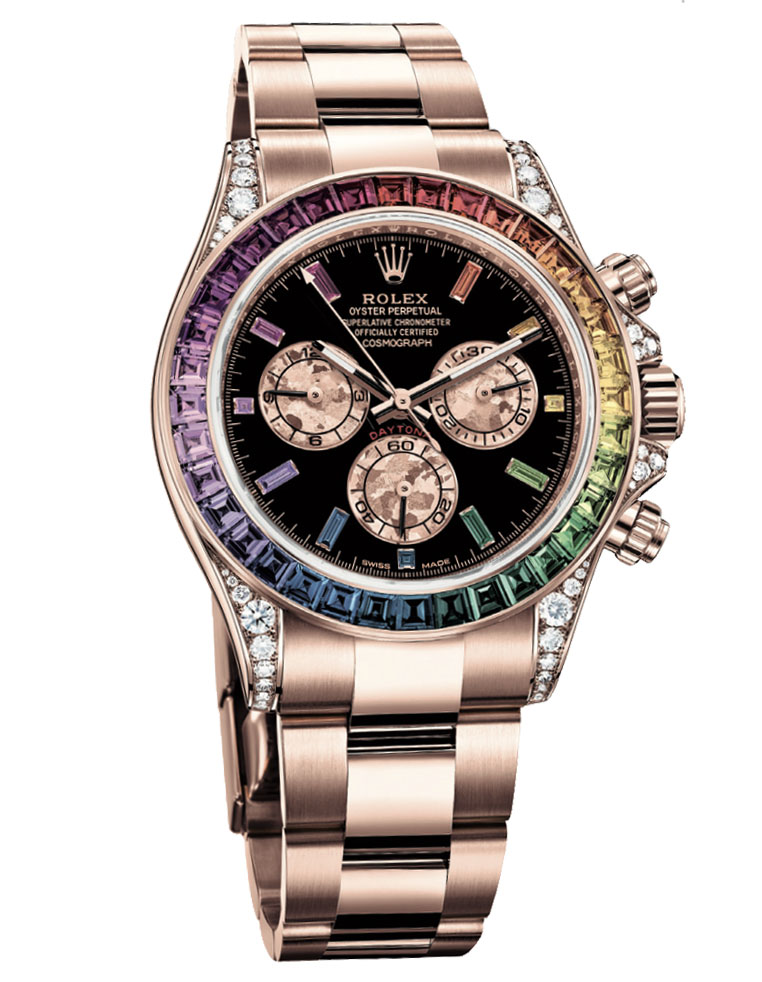 RAINBOW Surnom pour le montre Rolex